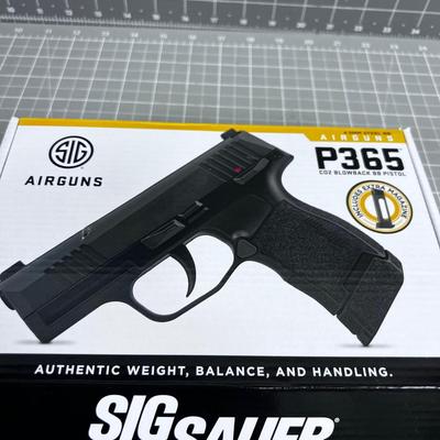 Sig Sauer P-365 Air Gun NEW 