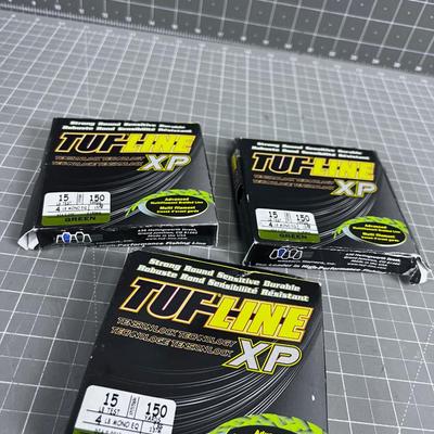 (3) Tuf-line Tensionlock Fishing Line