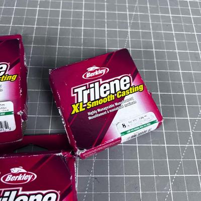 (3) Trilene LX-Smooth Casting Fishing Line