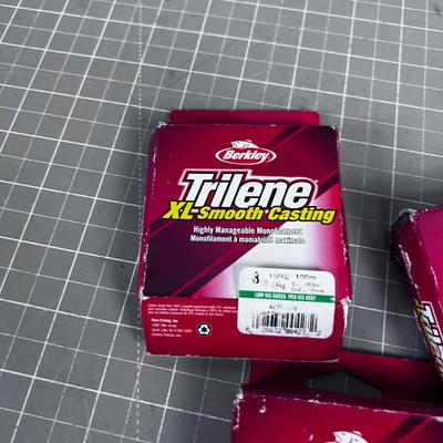 (3) Trilene LX-Smooth Casting Fishing Line