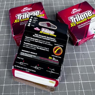 (3) Trilene LX-Smooth Casting Fishing Line