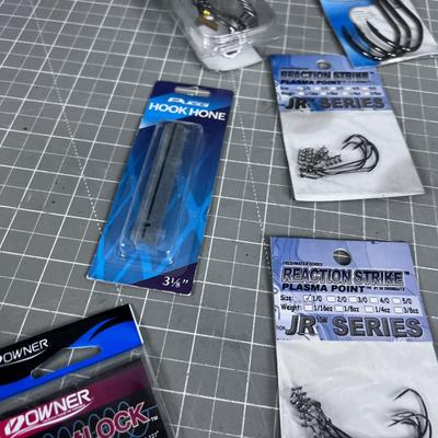 Large Lot of Mostly Fishing Hooks 