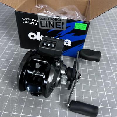 OKUMA Convector CV-163 V Fishing REEL NEW 
