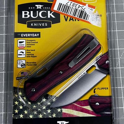 Buck 346 Vantage Folding Knife NEW 