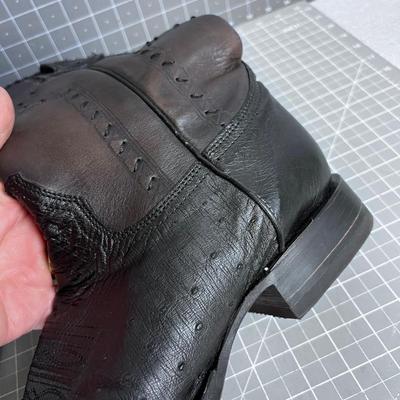 CUADRA Men's Black Cowboy Boots
