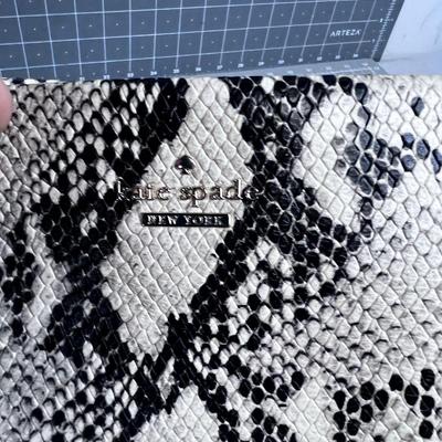 KATE SPADE Faux Snake Skin Purse