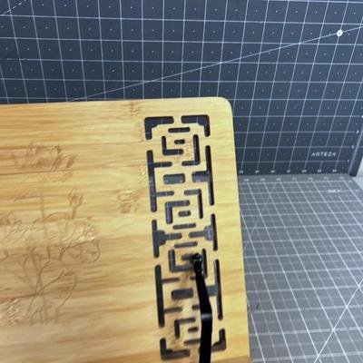 Bamboo Cookbook Holder 