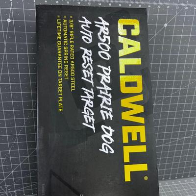 CALDWELL AR500 Prarie Dog Auto Reset Target, NEW in the Box. 