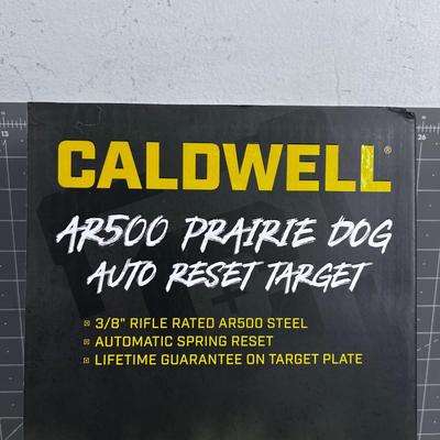 CALDWELL AR500 Prarie Dog Auto Reset Target, NEW in the Box. 