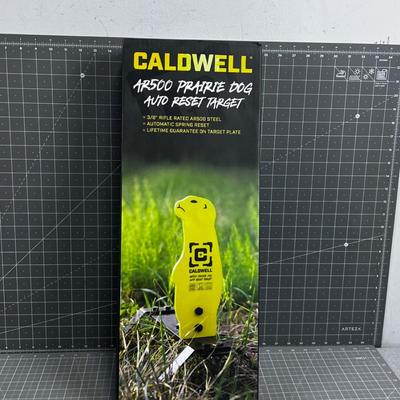 CALDWELL AR500 Prarie Dog Auto Reset Target, NEW in the Box. 