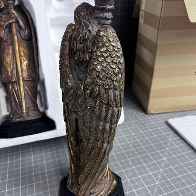 Bombay Angel Candle Holder Pair, Vintage