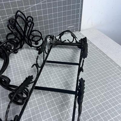 Lot of Metal Cradles and Racks 