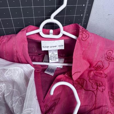 WOW! Embroidered Jackets and Nice office/Church Tops.