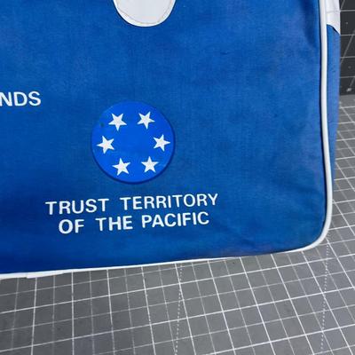 Marshall Islands Vintage TRAVEL Bag 1960's 