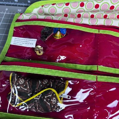 DOUBLE SIDED: Jewelry CADDY with JEWELRY 