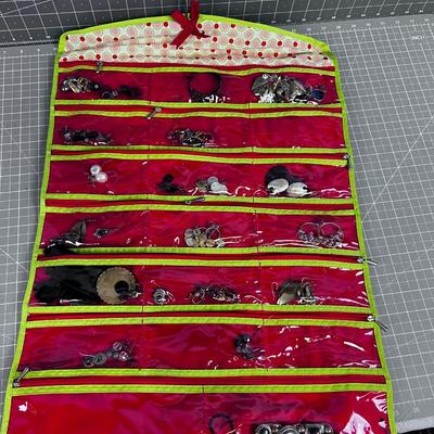 DOUBLE SIDED: Jewelry CADDY with JEWELRY 