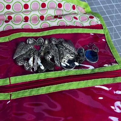 DOUBLE SIDED: Jewelry CADDY with JEWELRY 