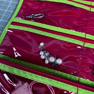 DOUBLE SIDED: Jewelry CADDY with JEWELRY 
