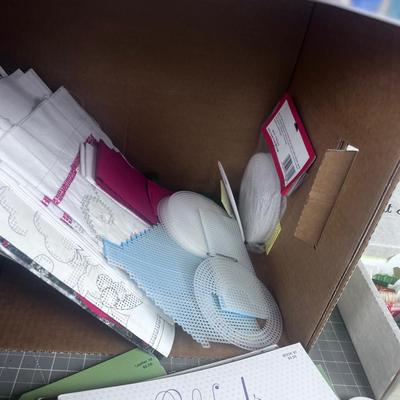 CRAFTERS DREAM! - Lot of Floss, books, Cross Stitch etc.