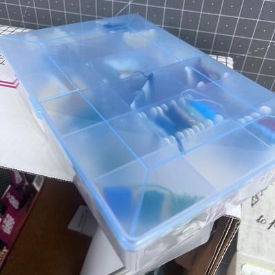CRAFTERS DREAM! - Lot of Floss, books, Cross Stitch etc.