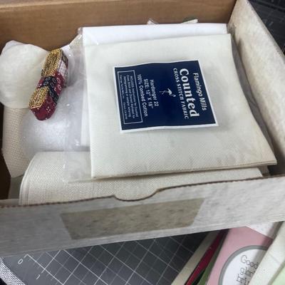 CRAFTERS DREAM! - Lot of Floss, books, Cross Stitch etc.
