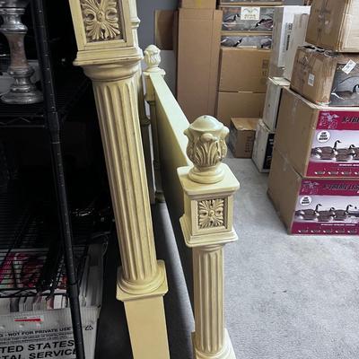 Large COTTAGE Style Bed Frame, Heavy