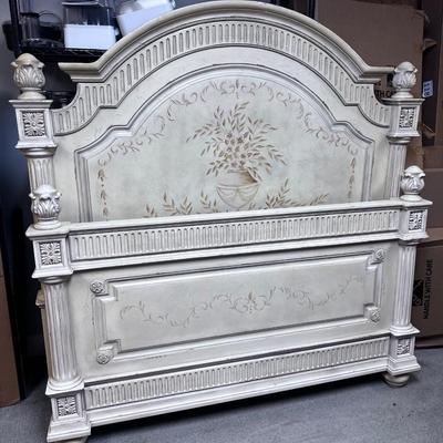 Large COTTAGE Style Bed Frame, Heavy