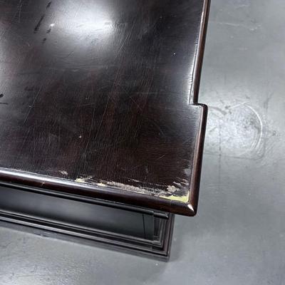 2 Dark Wood Night Stands 
