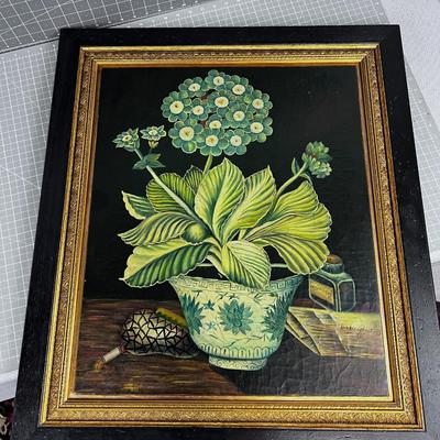 Oil on Wood, Decorator Art, 