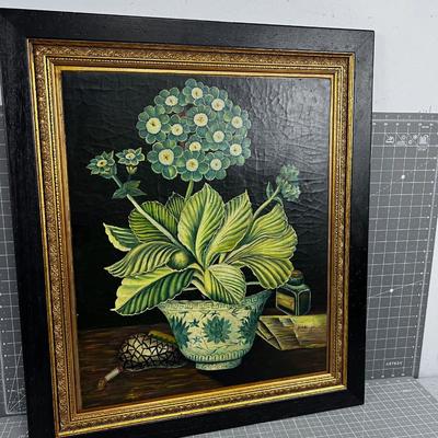 Oil on Wood, Decorator Art, 