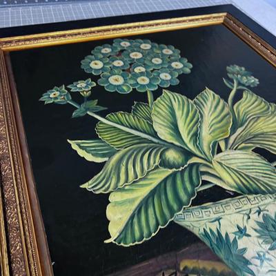 Oil on Wood, Decorator Art, 