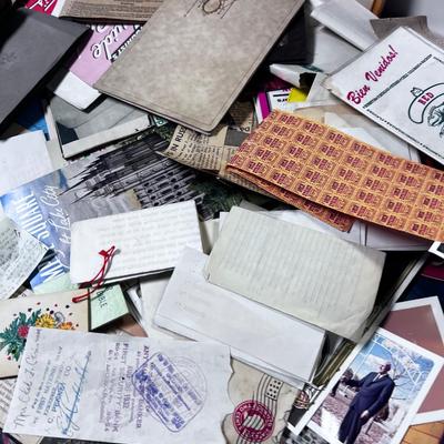 GINORMOUS!!!  LOT OF Ephemera. GIANT!!! 