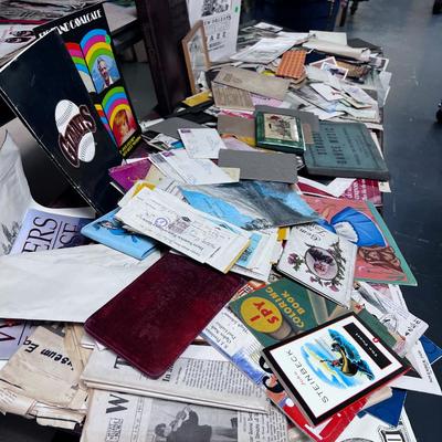GINORMOUS!!!  LOT OF Ephemera. GIANT!!! 