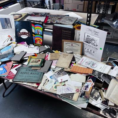 GINORMOUS!!!  LOT OF Ephemera. GIANT!!! 