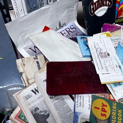 GINORMOUS!!!  LOT OF Ephemera. GIANT!!! 