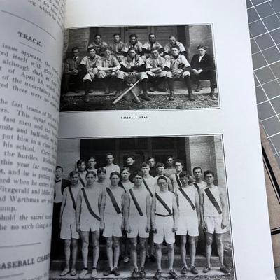 Red & Black Yearbook for Salt Lake High School 1908 