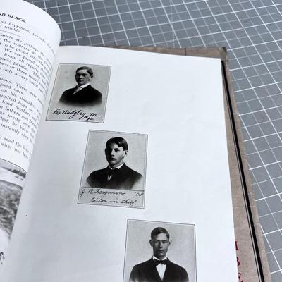 Red & Black Yearbook for Salt Lake High School 1908 