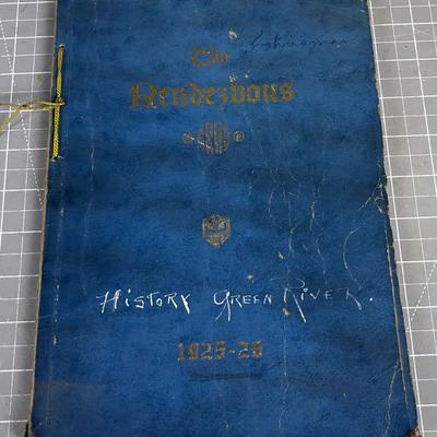 Rendezvous 1926 Green River High School YEAR BOOK