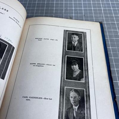 Rendezvous 1926 Green River High School YEAR BOOK