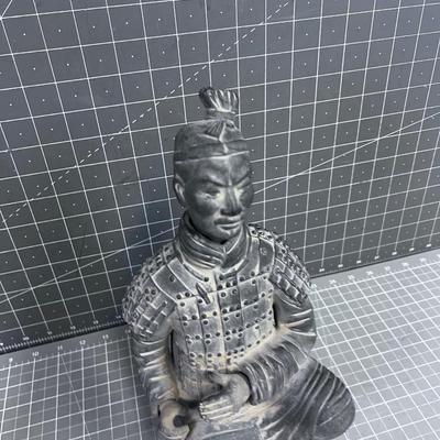 Chinese Terra Cotta Warrior Kneeling 
