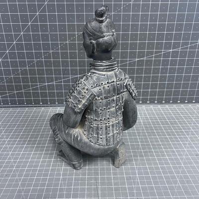Chinese Terra Cotta Warrior Kneeling 