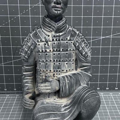 Chinese Terra Cotta Warrior Kneeling 