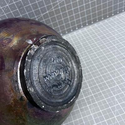Studio  Art Pottery Metallic Glaze 