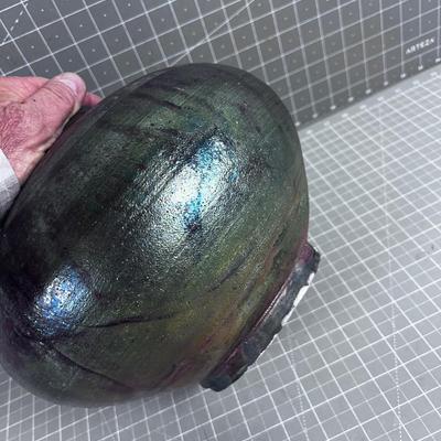 Studio  Art Pottery Metallic Glaze 