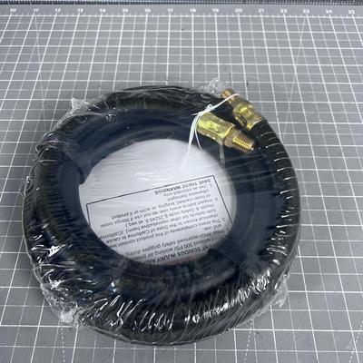 8 Foot Rubber Air Hose, NEW 