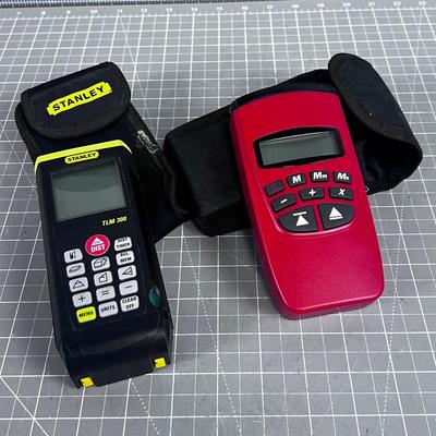 2 Measuring Devices; Stanley and another one