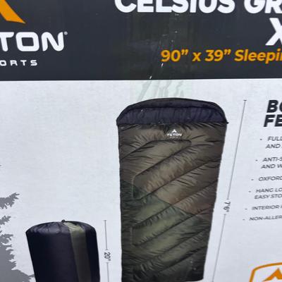 Teton Sport Celsius GRAND XXL Sleeping Bag, New 