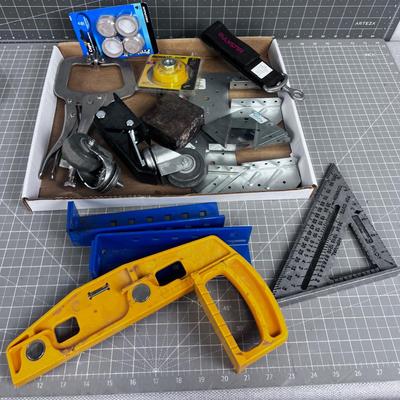 Tray of Tools & Hardware 1 