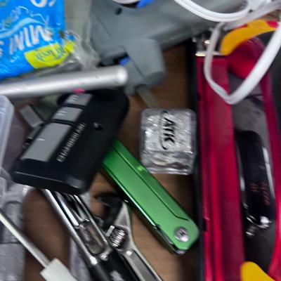 Tool Tray #3; Knife, Glue Gun, Sander