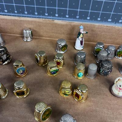 All Metal Thimble Collection 
